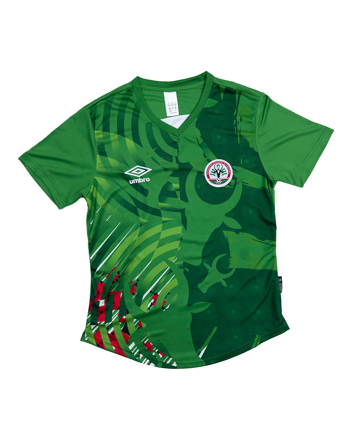 Maillot Madagascar Umbro 2025/26 extérieur – vue de face